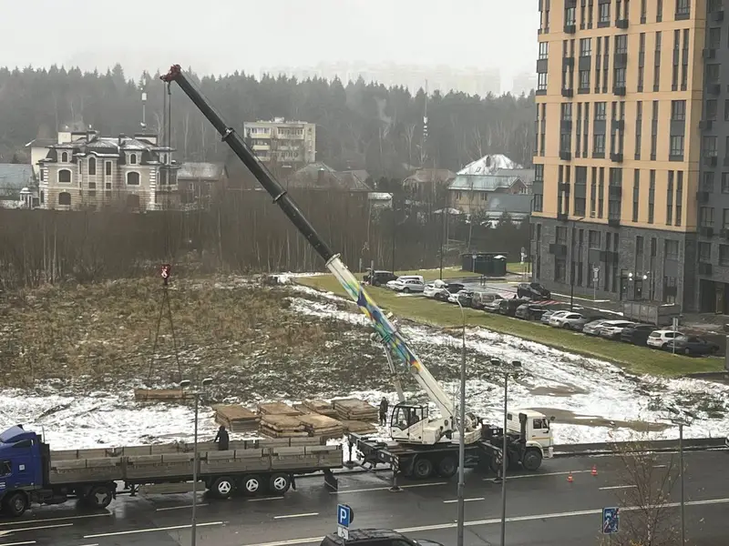 Неужели стройка культурно-досугового центра в Переделкино Ближнее началась?