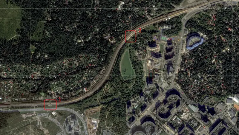 Существующие проколы ЖД МЦД-4 - Внуково - Мичуринец