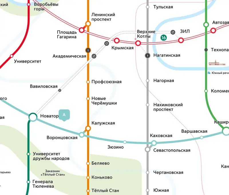 Третий участок Троицкой линии метро