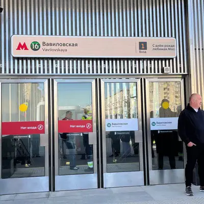Вход на Вавиловскую - Троицкая линия запуск