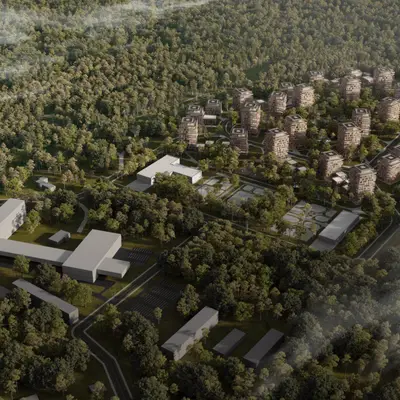 Застройка кардиологического санатария Переделкино - Башни - 1