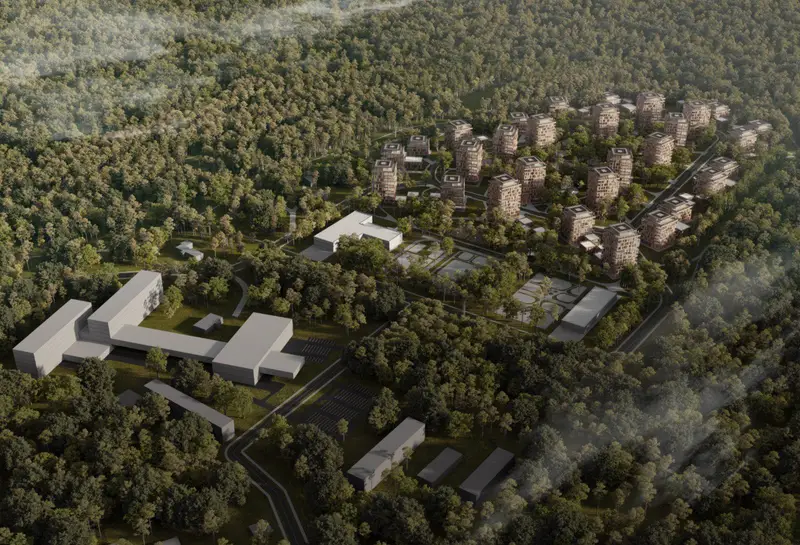 Застройка кардиологического санатария Переделкино - Башни - 1
