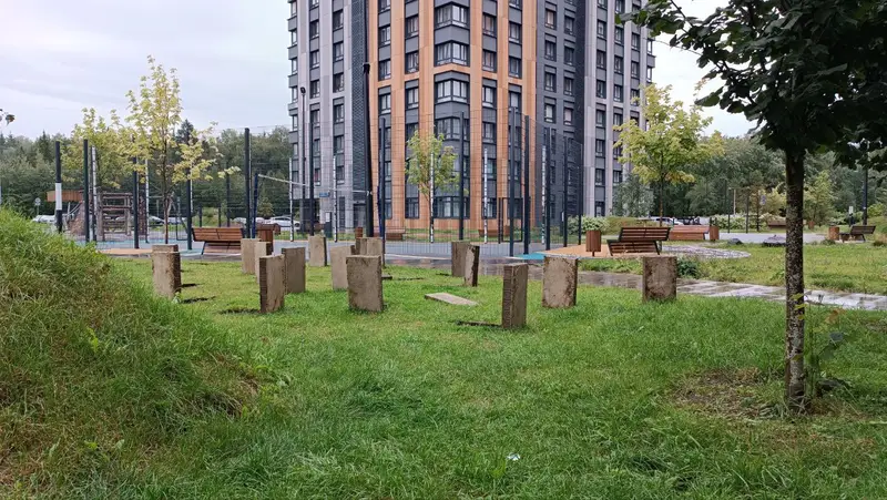 ЖК Московский - плиты - могилы