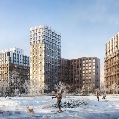 Зимний ЖК Литературный квартал