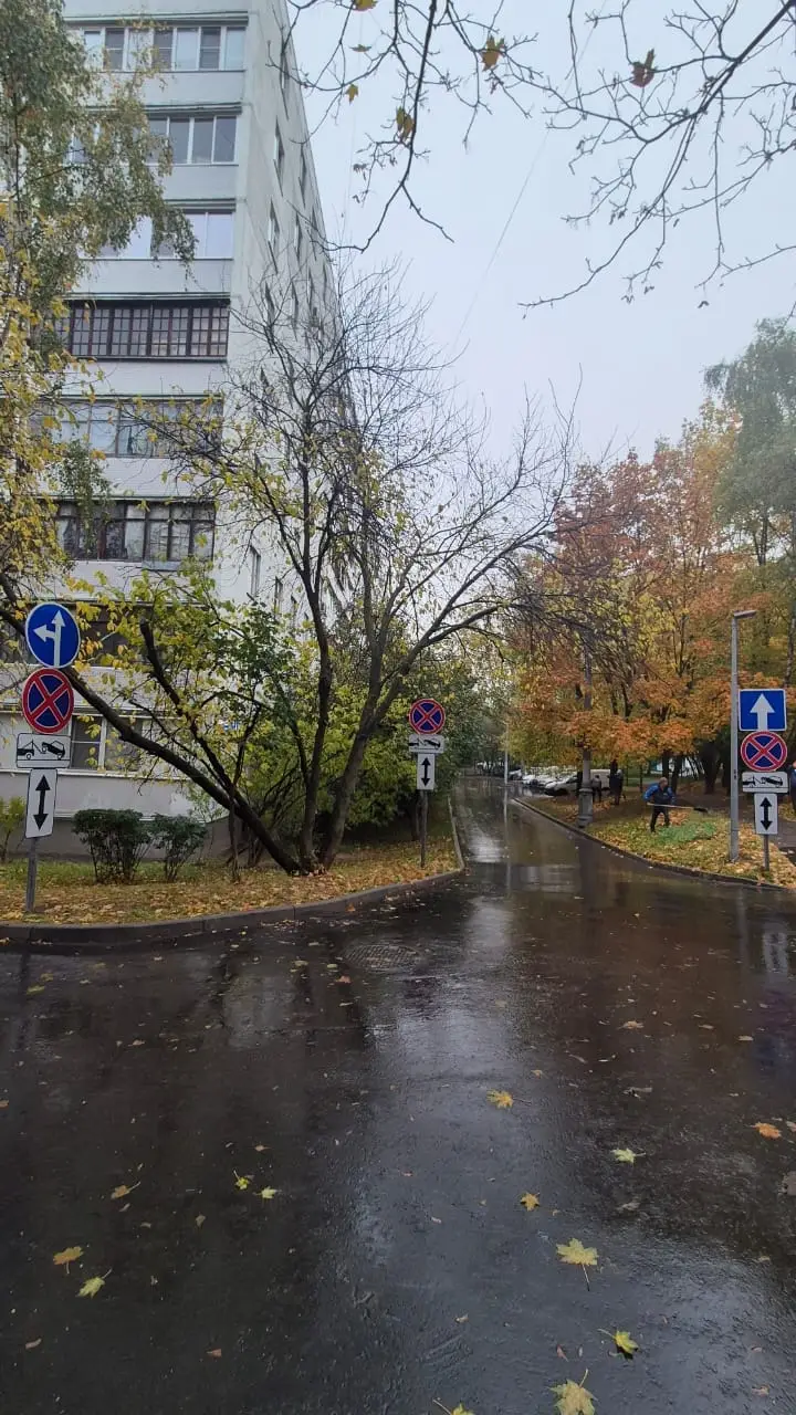 Жители ул. Производственная в Солнцево продолжают бороться против знаков "Остановка запрещена"