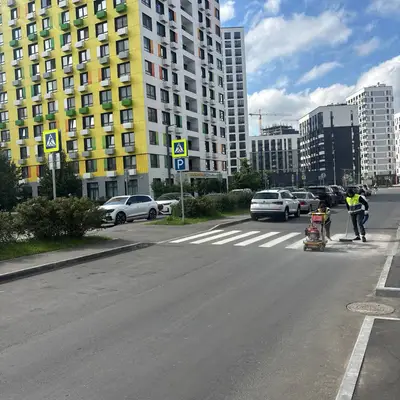 Знаки пешеходные от ПИКа - ЖК Бунинские луга