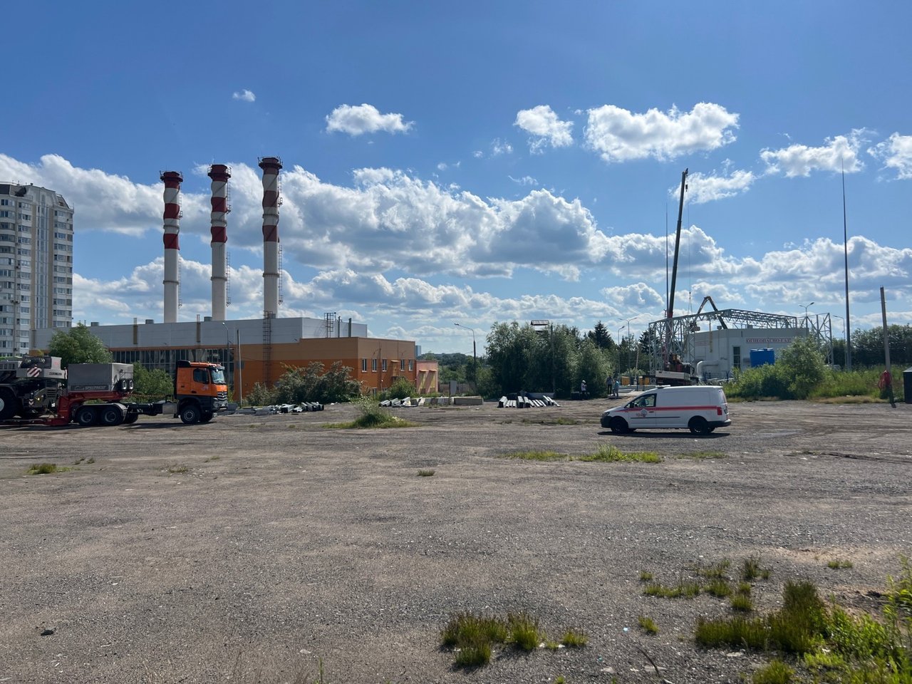 бывшая парковка около тпу пыхтино