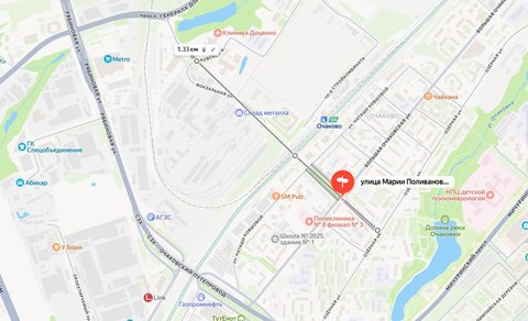 новый путепровод в очаково-матвеевское