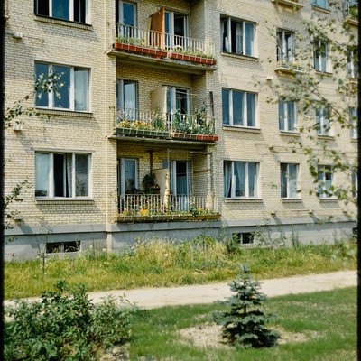 Девятый квартал Новых Черемушек в 1964 году - 1