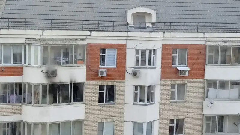 Пожар в Солнцево на улице Главмосстроя 12 мая