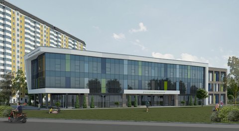 Культурно-досуговый центр в Рассказовке. Рендер - 2