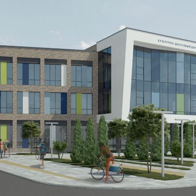 Культурно-досуговый центр в Рассказовке. Рендер - 3