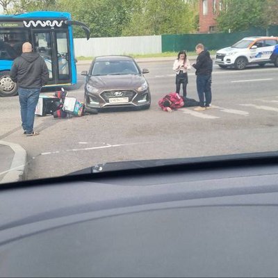 Сбитый пешеход на ул. Петра Непорожнего